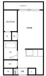 サンシャイン佐野【302号室】の間取り