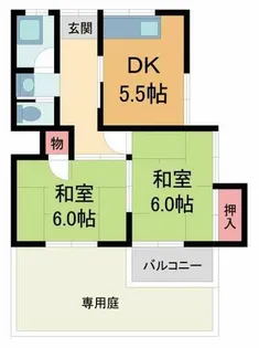 芝文化【1階】の間取り