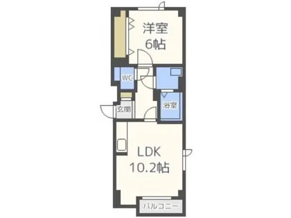 ライトハウス【1階】の間取り