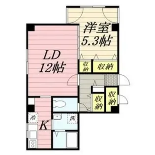 タウンハウス【2階】の間取り