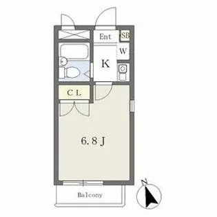 E-STORY新守山第2【403号室】の間取り