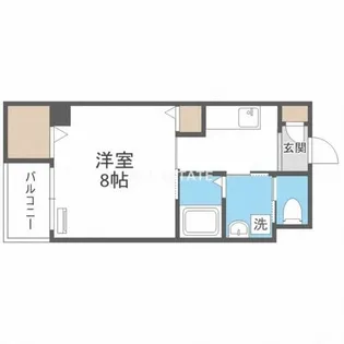 クィーンライフ東今里【7階】の間取り