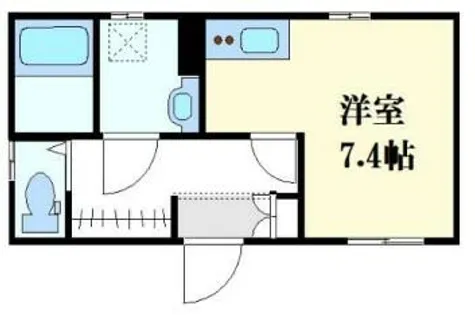 Fleur若菜町【3階】の間取り