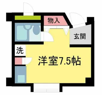 ロイヤルコート上池田【103号室】の間取り