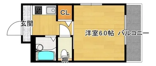 豊新・セリオ【4階】の間取り