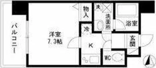エコロジー栄レジデンス【11階】の間取り