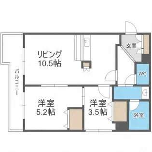 Ambiente619【4階】の間取り