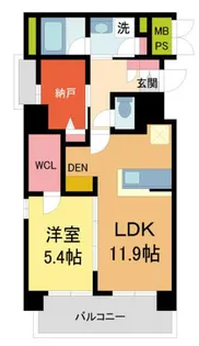 みなとメゾン川西中央【903号室】の間取り