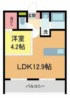 Mica Eleno Kurakuen【3階】の間取り