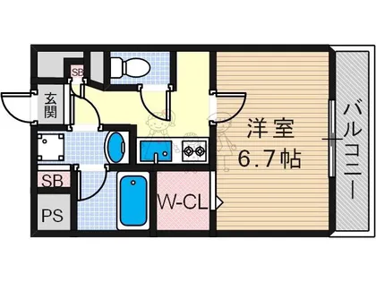 カーサみなみ【3階】の間取り