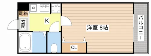 カーペンターハウスⅠ【1階】の間取り