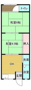 ひとみマンション【1階】の間取り