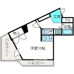 グリーンアベニュー山岡【213号室】の間取り