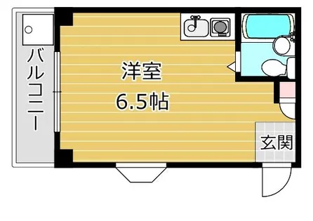 T s SQUARE aketa【101号室】の間取り