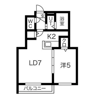 アルフォート【1階】の間取り