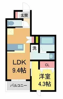 新築)西宮市甲子園七番町ヘーベルメゾン【2階】の間取り