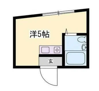 カーサ西飾磨【302号室】の間取り