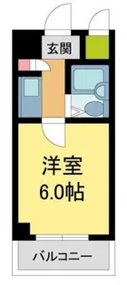 アリスト北昭和【205号室】の間取り