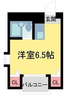 セントラル武庫川【2階】の間取り