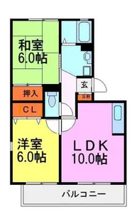 ノースバレイIII【301号室】の間取り