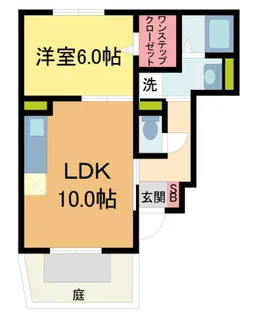 リバーサイド幸(サチ)【102号室】の間取り