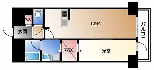 グランルクレ新栄ウエスト【8階】の間取り