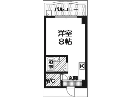 アンヘルム杭全(旧ノアーズアーク杭全)【7階】の間取り