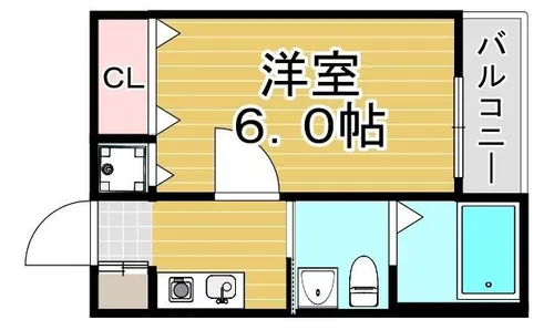 casamento PARI【2階】の間取り