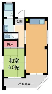 片山ビル【201号室】の間取り
