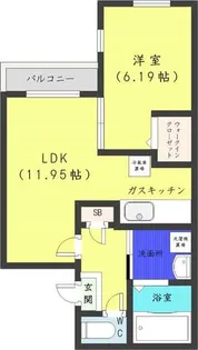 SERENO【4階】の間取り