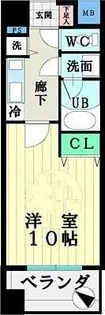 アーバントップビル【10階】の間取り
