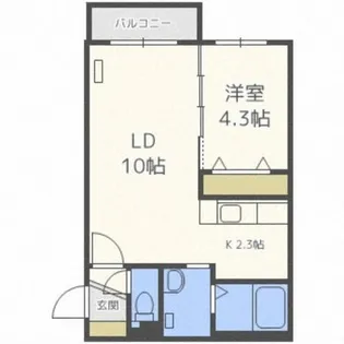 Luxara N7【4階】の間取り