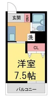 トールウッドC【202号室】の間取り