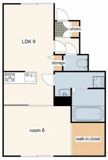 Rin bloom【102号室】の間取り