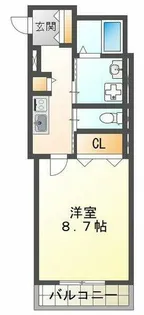 レジデンス富久寿【2階】の間取り