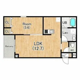 (仮称)ジーメゾン清須アウラ【0303号室】の間取り