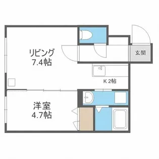 アトランティカ【3階】の間取り