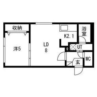ドゥーロジュマンⅢ【2階】の間取り