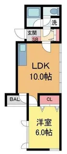ロイヤルメゾン甲東園IX【402号室】の間取り