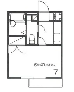 ジュネス白国【2階】の間取り