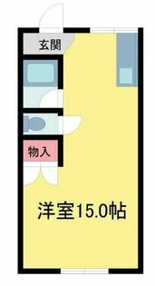 フジマンション【402号室】の間取り