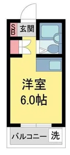 スマイルヴィラ門戸【103号室】の間取り