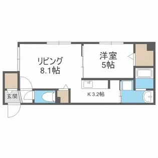 グランメール宮の沢駅【1階】の間取り