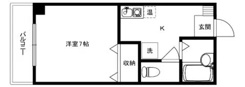 ベル・レオーネ【4階】の間取り