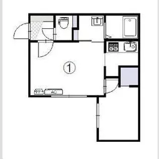 N-MODE・N19【101号室】の間取り
