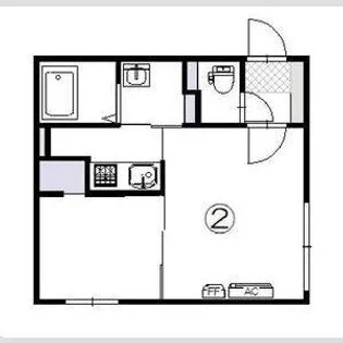 N-MODE・N19【102号室】の間取り