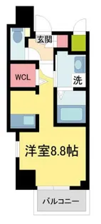 ONLYONE川西藤ノ木【301号室】の間取り