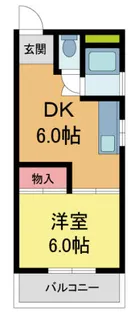 寿コーポ【201号室】の間取り