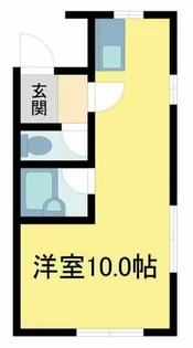Nakamuraマンション【101号室】の間取り