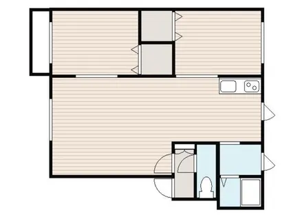 エーステックいしやま【2階】の間取り